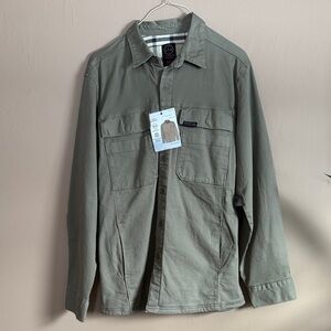 Wrangler Men's Sage Green Shirt Jacket